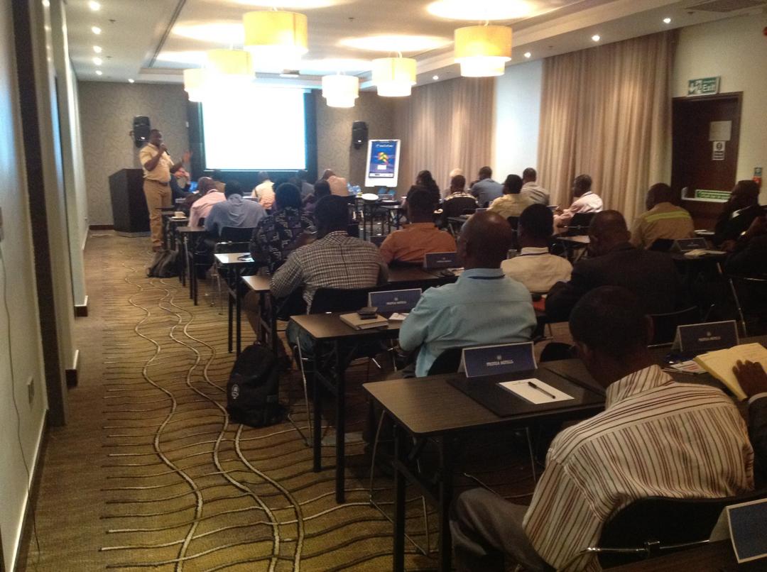 Security training session in progress